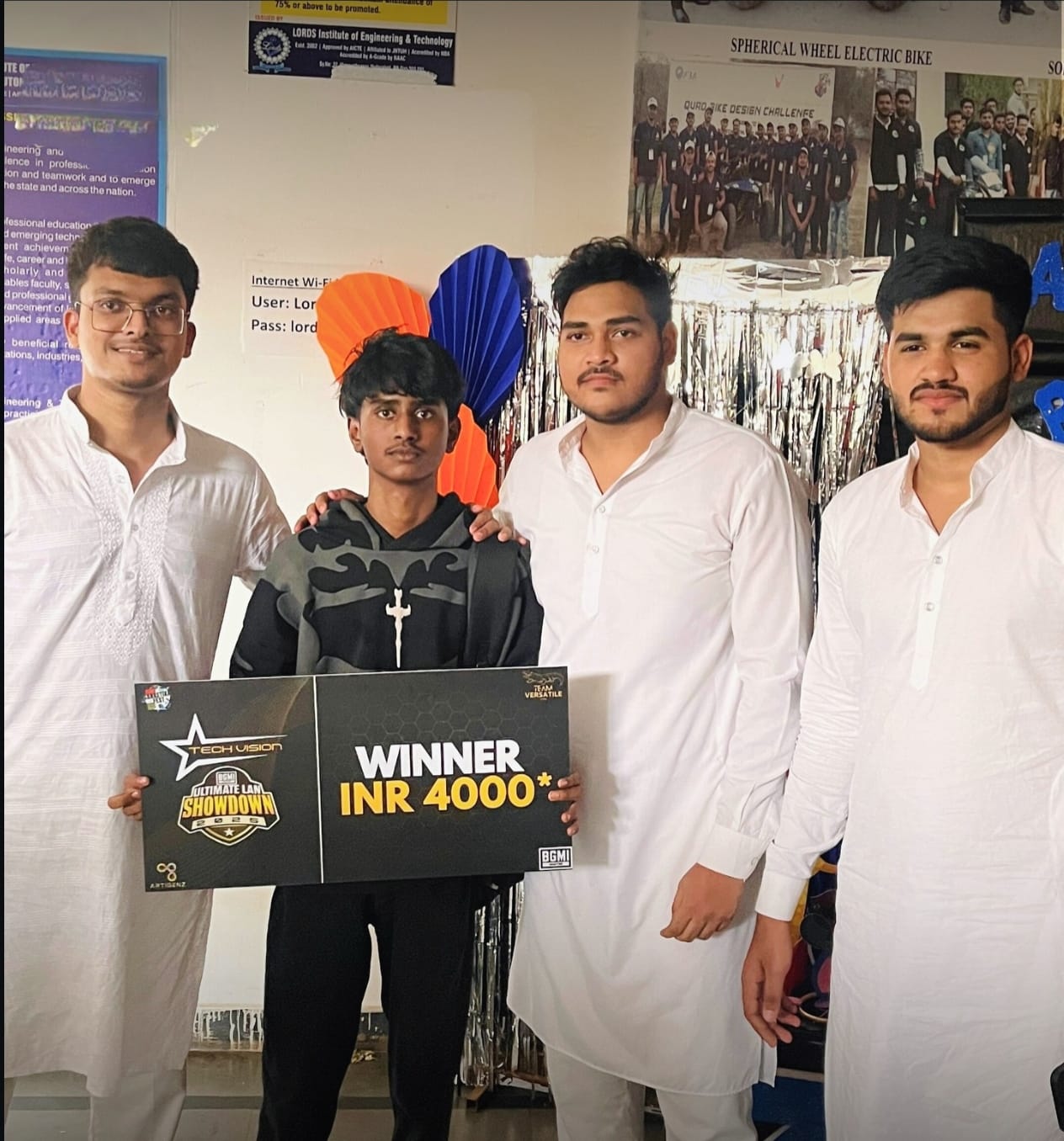 Players completely focused during esports arena competition