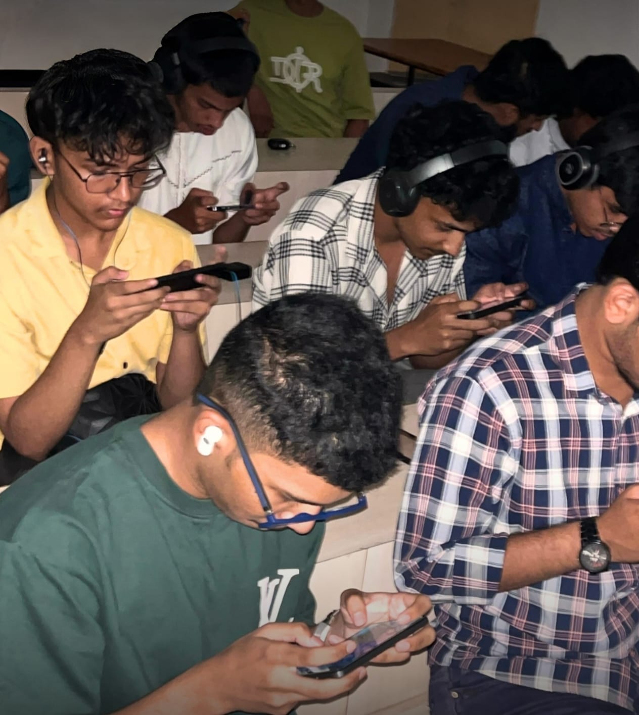 Wide shot of the immersive esports arena setup